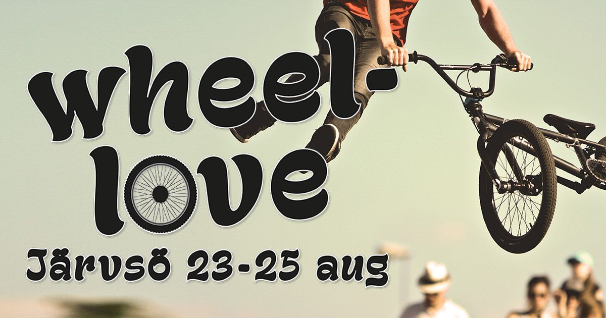 Järvsö Wheellove, 23-25 augusti 2019